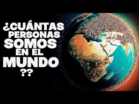 ¿Cuántas personas habitan en el mundo actualmente?