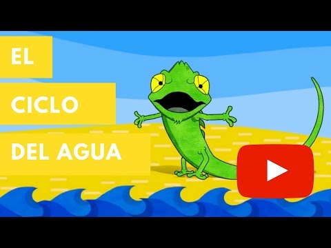 El ciclo del agua: una explicación para los niños.