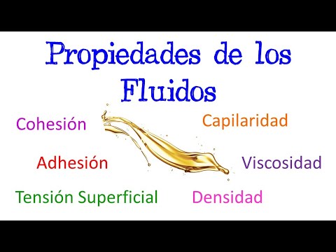 Propiedades de los fluidos: cohesión y su importancia en la física