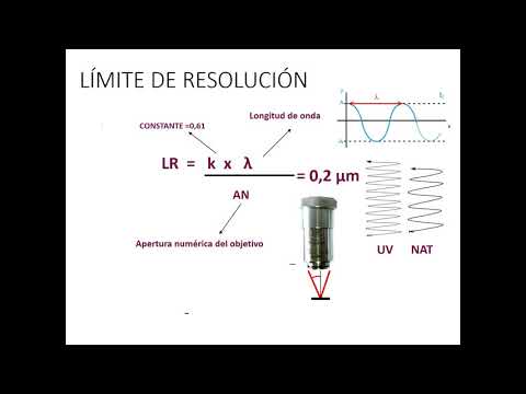 El poder de resolución de un microscopio óptico: una visión detallada.