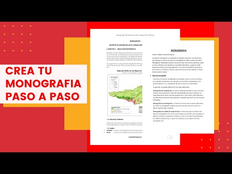 Ejemplos de desarrollo de una monografía: aprende cómo hacerlo