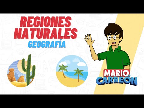 Factores que intervienen en la formación de las regiones naturales.