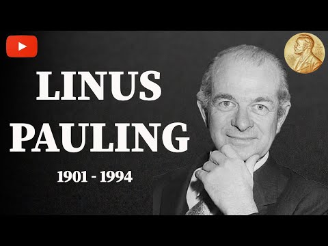 Biografía de Pauling y sus aportaciones a la química.