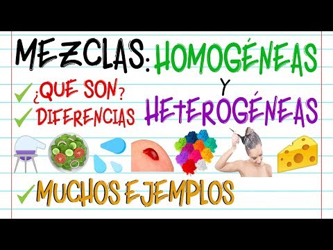 Qué otro nombre reciben las mezclas homogéneas?