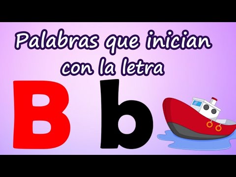 Palabras con b intermedia para niños: aprende de forma divertida