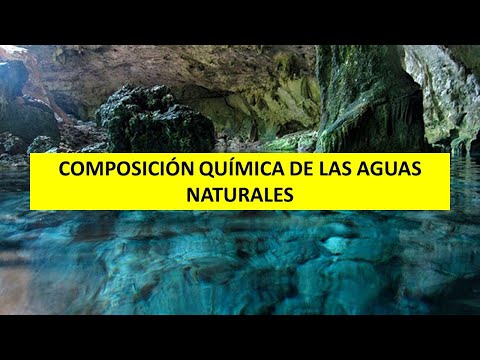 ¿Cuál es la composición química del agua dulce de los ríos?