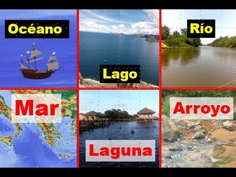 El agua: igual en océanos, ríos y lagos