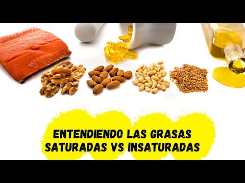 Ejemplos de Grasas Saturadas e Insaturadas: Conócelos y Diferéncialos