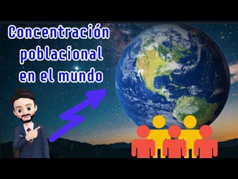 Qué es la concentración de la población en un área