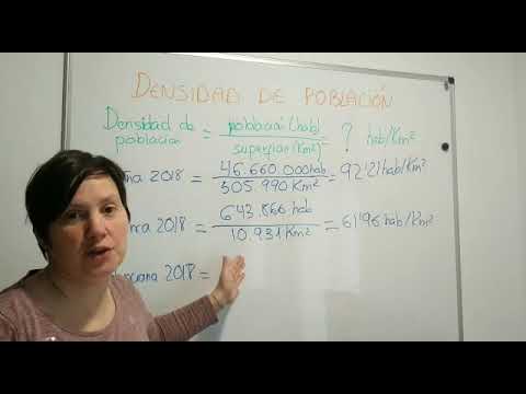 Cómo se saca la densidad de población: una explicación breve