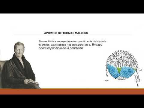 Las aportaciones de Thomas Robert Malthus a la economía.