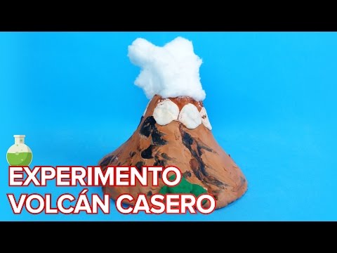 Cómo hacer un volcán de bicarbonato: una divertida actividad.