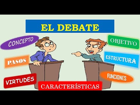 Definición de debate y características: todo lo que debes saber.
